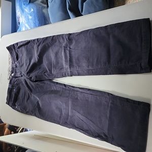 PRANA BLACK CORDUROY PANTS Size 6